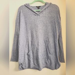 Light Blue Knit pullover Hoodie size M